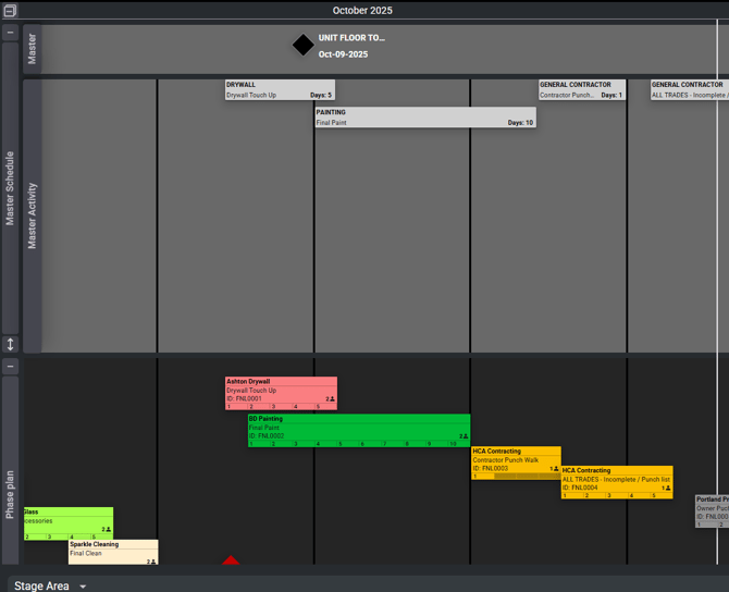 Phase pull improvements