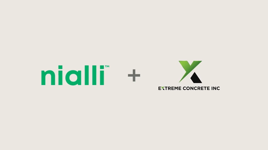 Extreme Concrete and Nialli customer story.