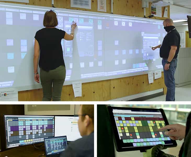 People using the Last Planner System on Nialli Visual Planner