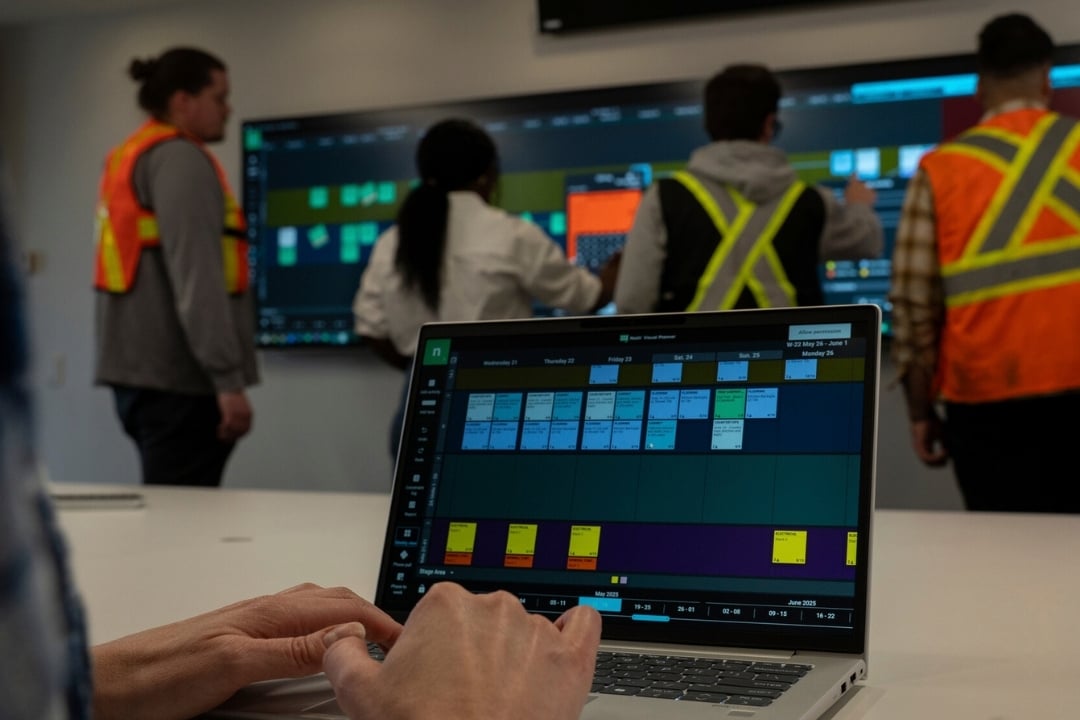 Nialli resources - knowledge hub. A group meeting using Nialli Visual Planner.