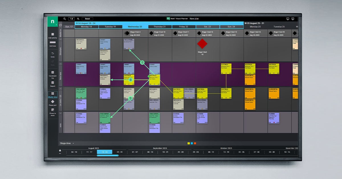 Nialli releases web version of Visual Planner to simplify Lean construction