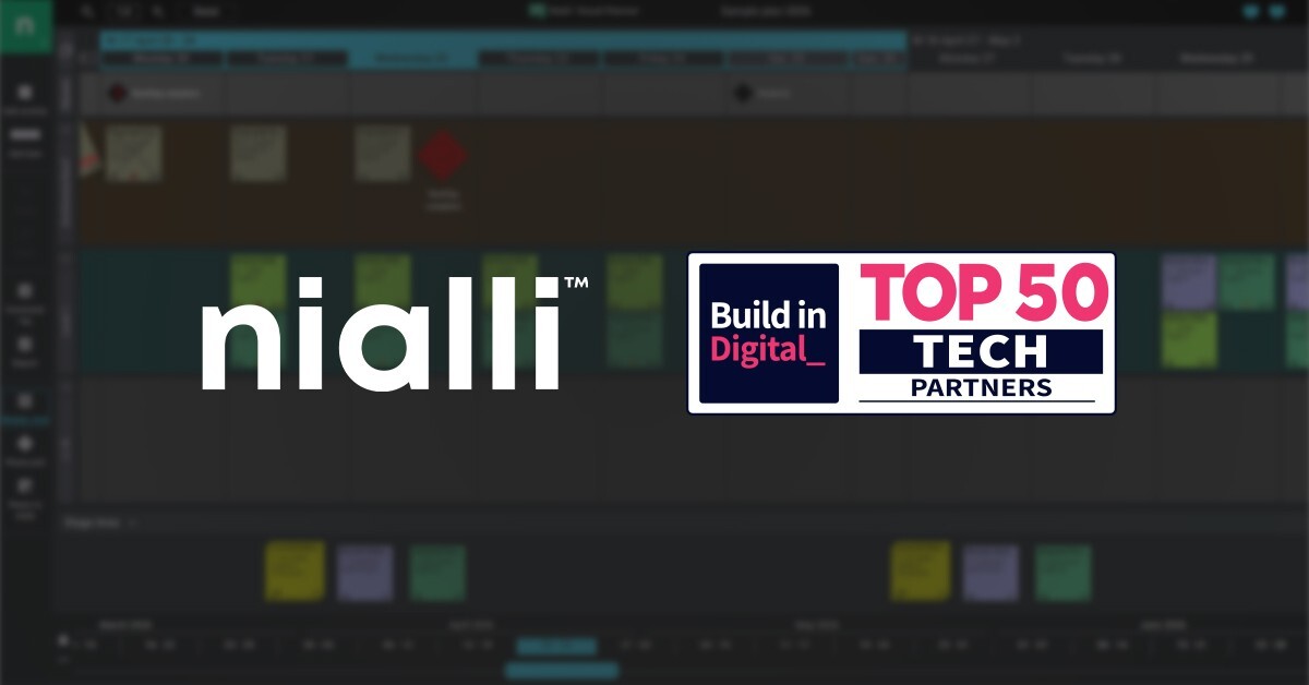 Nialli named a 2026 Top 50 Tech Partner by Build in Digital