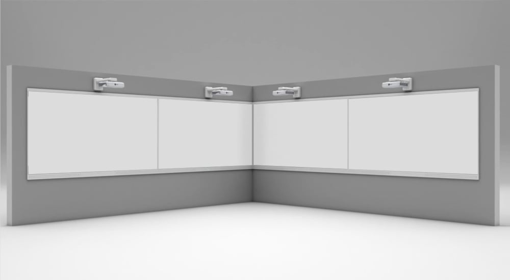 Interactive wall configurations for Nialli Visual Planner